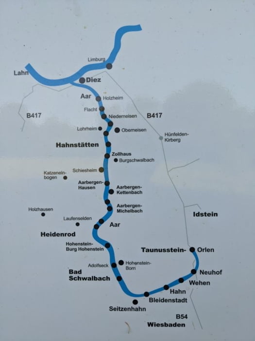 Aar-Höhenweg - der schönste Teil