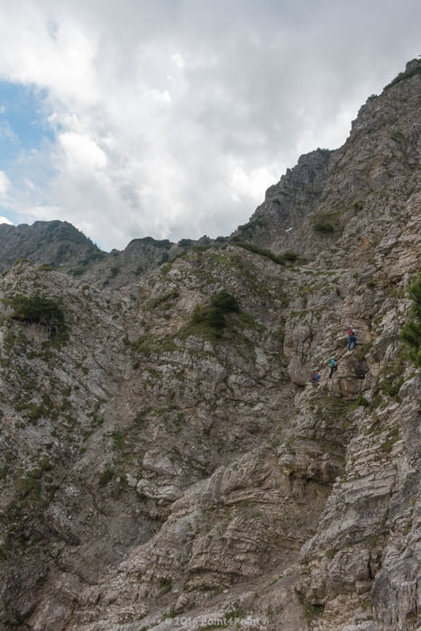 Allgäuer Alpen: Edelrid Klettersteig (ehemals Salewa) und Iseler Gipfel