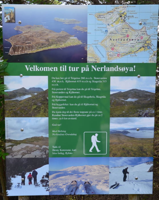 Von Kvalsvik auf den Storevarden