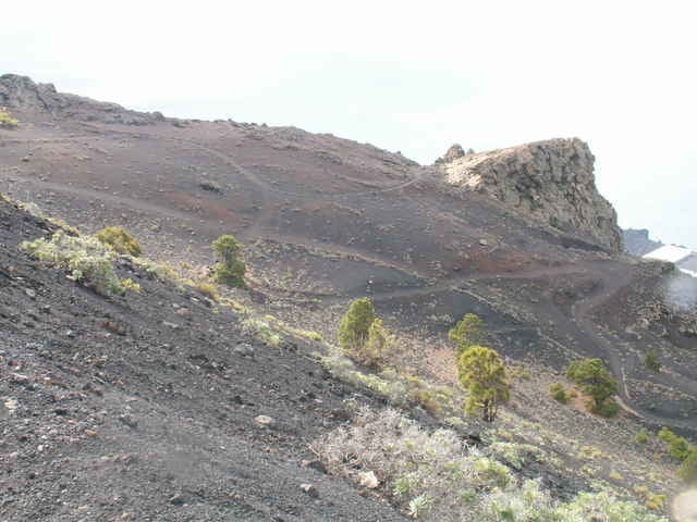 Kurzstreckenwanderung  Von Los Quemados zum Volcano Teneguia