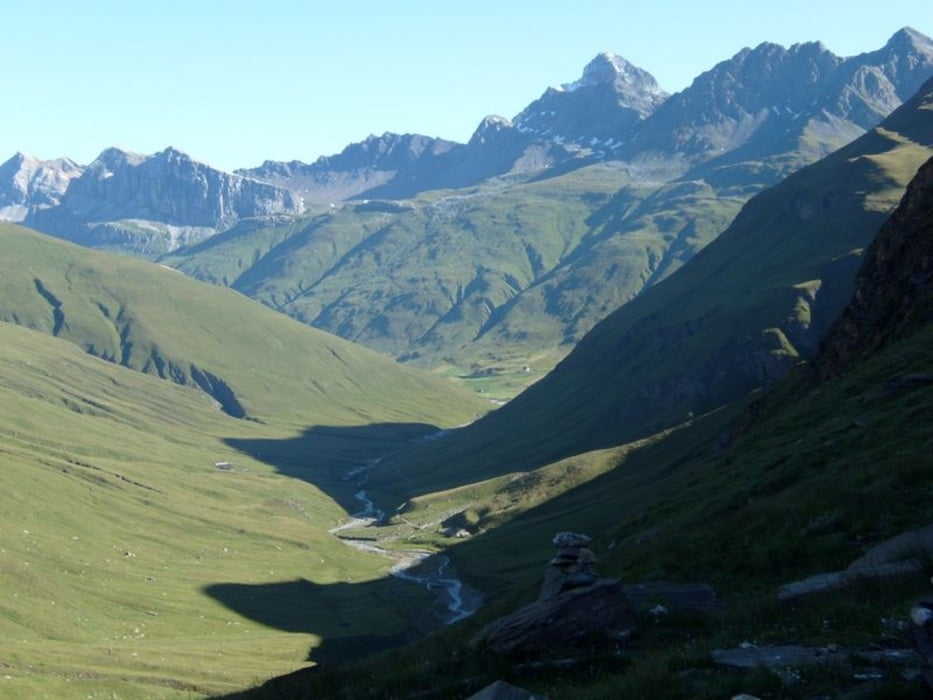 Vom Avers nach Soglio, Passwanderung