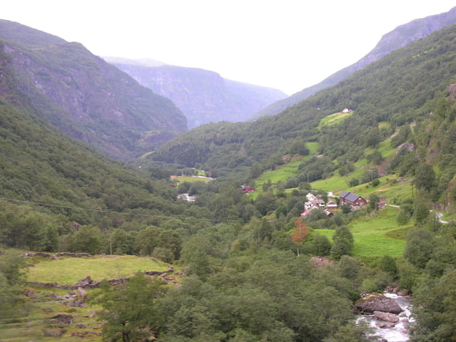 von Flam nach Finse
