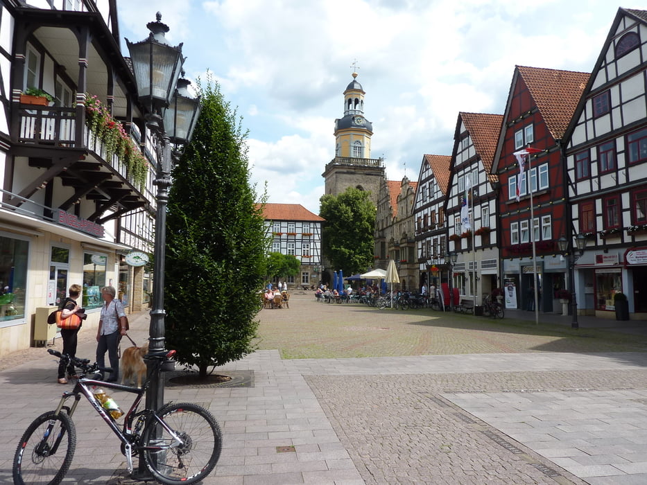 Panoramatour Rinteln-Goldbeck-Rinteln über Rott, Friederichswald und Ludwigsturm
