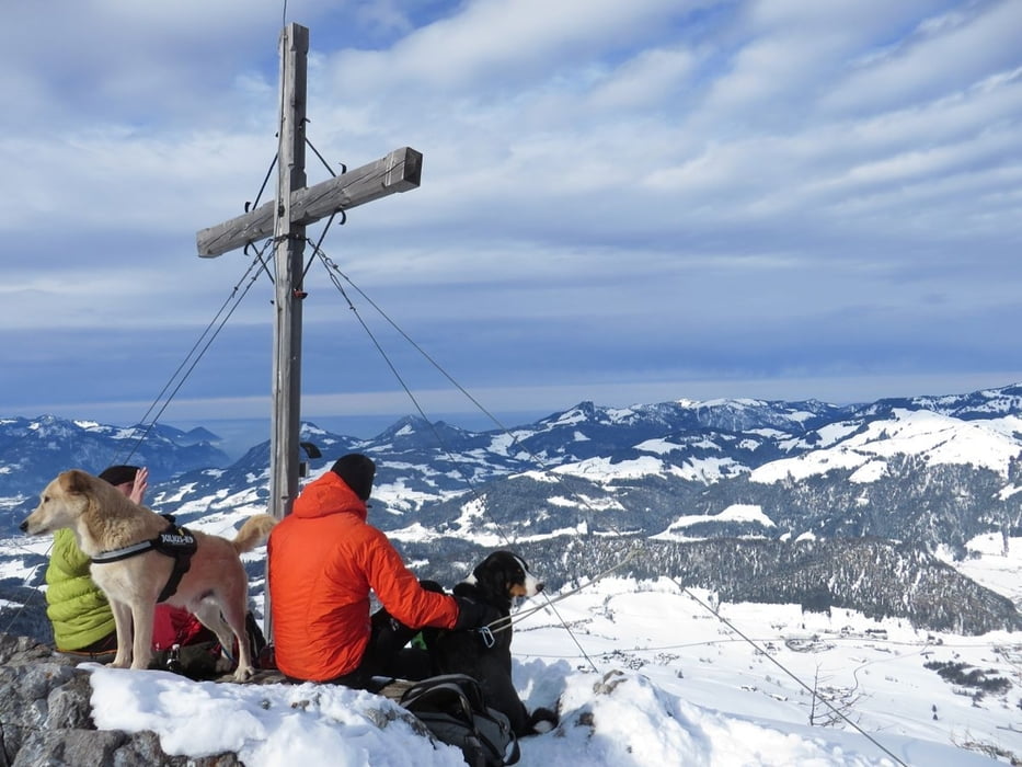 Vom Walchsee auf den Heuberg, Zahmer Kaiser