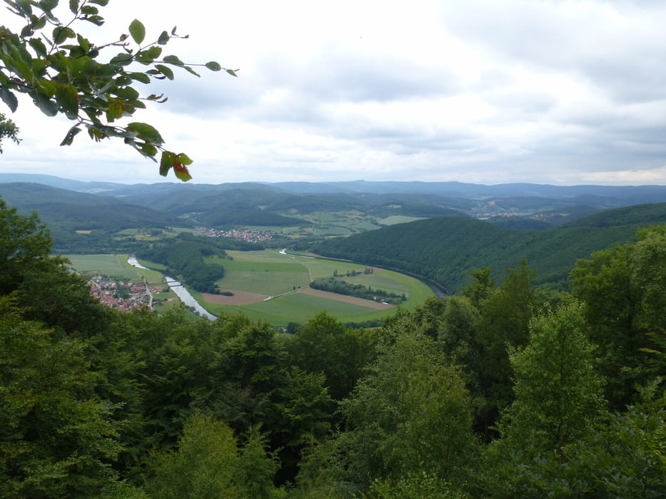 Werratal - Teufelskanzel - Burg Hanstein