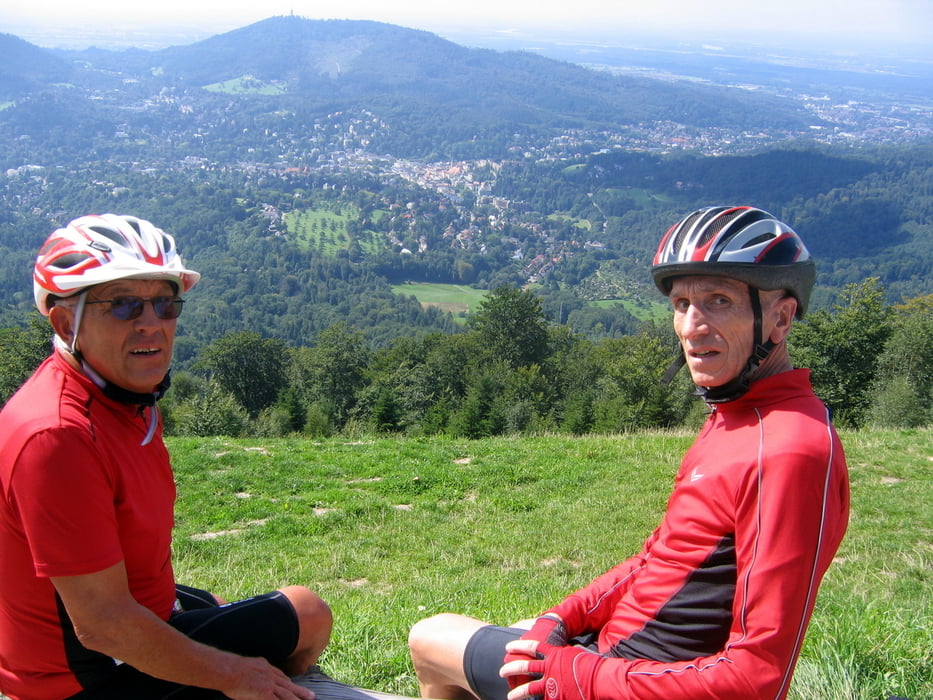 Baden-Baden Merkur hin und zurück