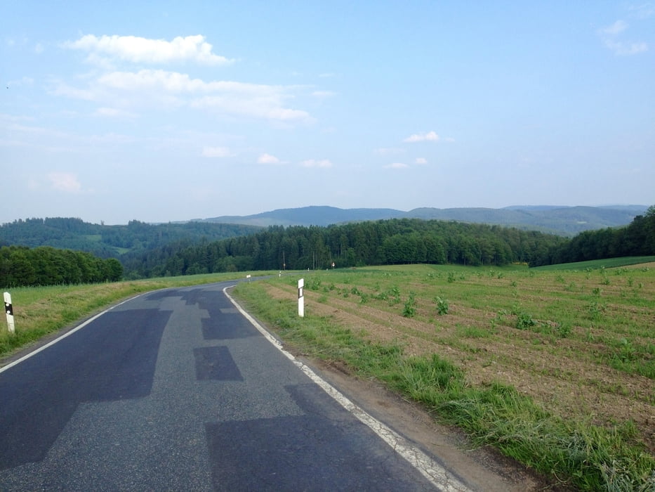 Radrunde Crottorf, Wildenburg von Siegen aus