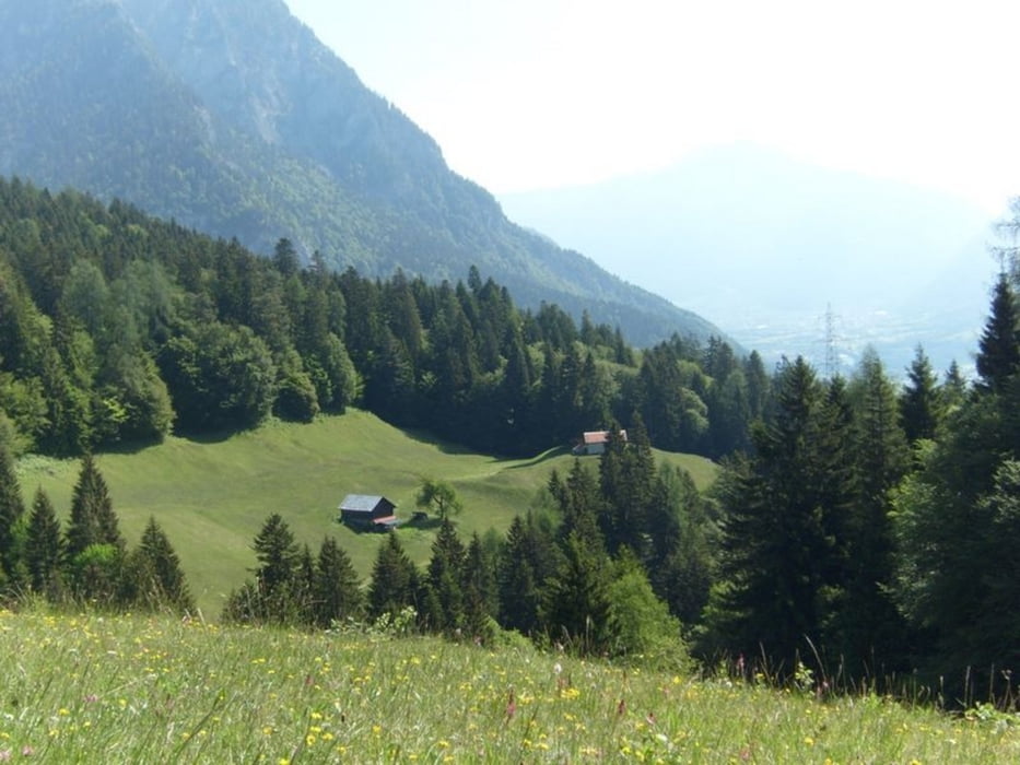 Höhenweg von Trin nach Felsberg
