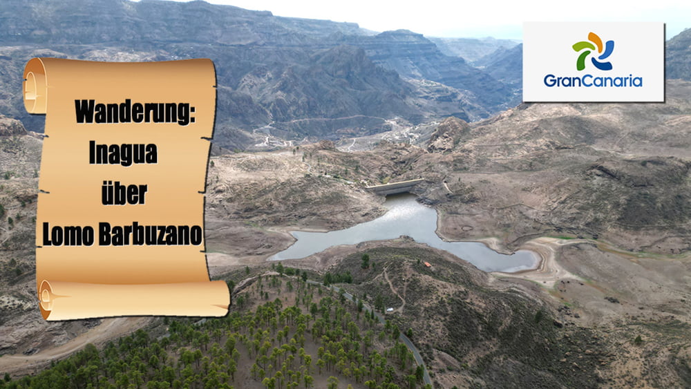 Gran Canaria: Inagua über Lomo Barbuzano