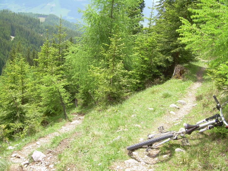 Mountainbike singletrails salzburg
