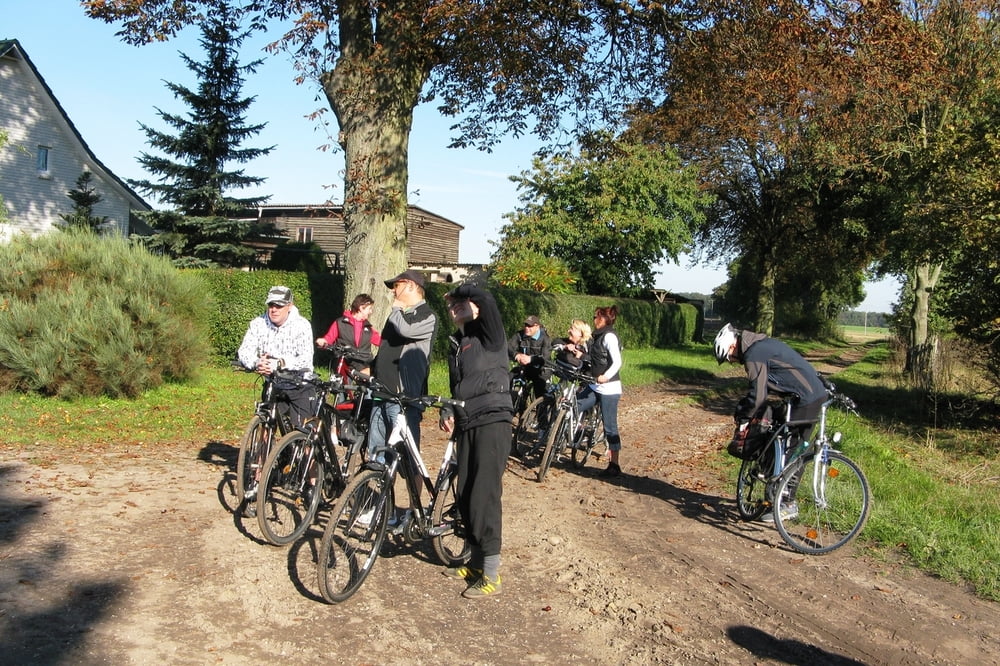 Fahrrad Touring Rundweg an Kritzower und Plauer See (Tour