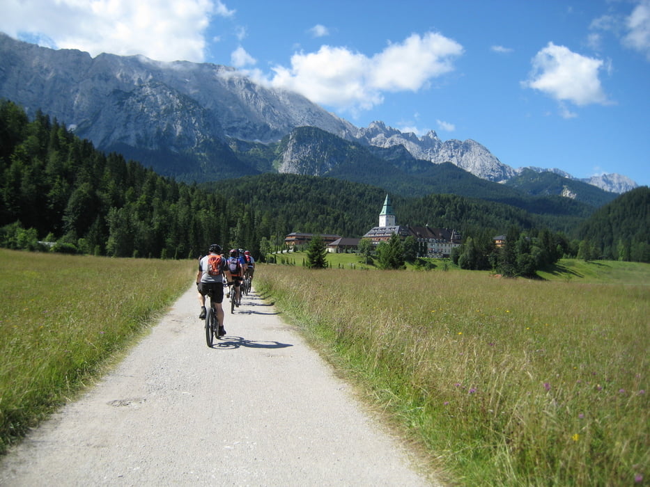schachen mountainbike tour