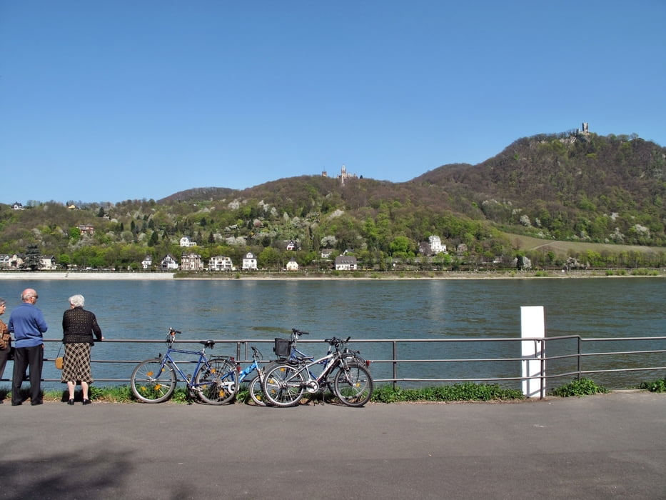 Fahrrad Touring Bonn Mehlem Remagen und zrk (Tour 54615)