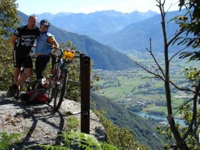 mountainbike tour domaso
